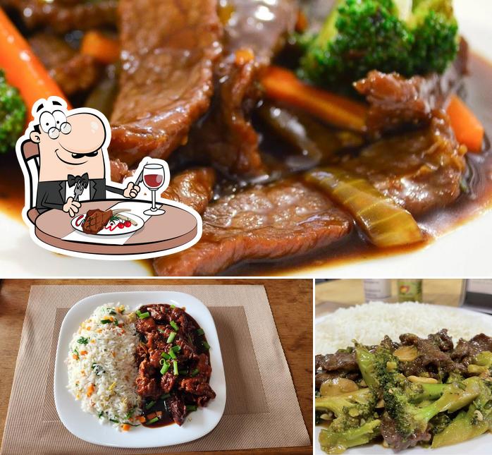 Experimente pratos de carne no China in Food-Asa Norte