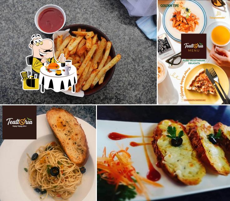 Food at Golden Tips Teattoria Tea Boutique