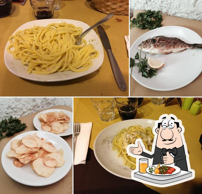 Platti al Osteria Dar Pergolo