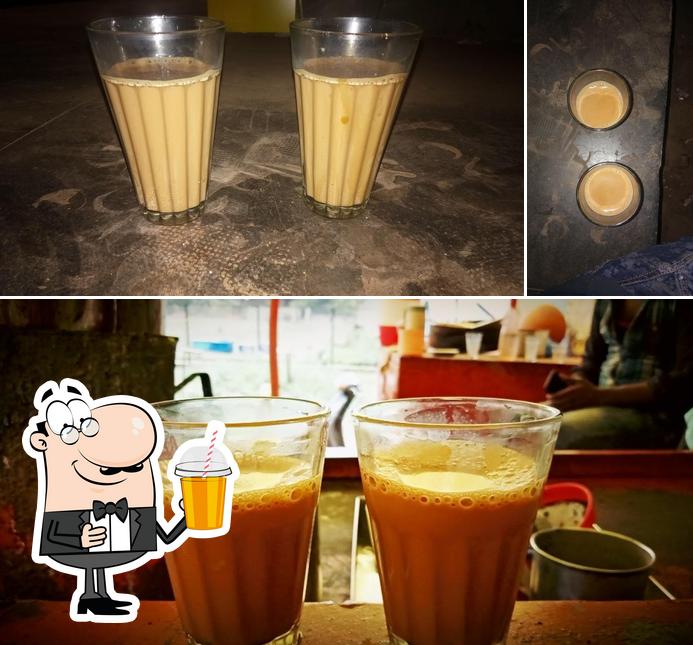 Enjoy a drink at Pandey Tea Stall