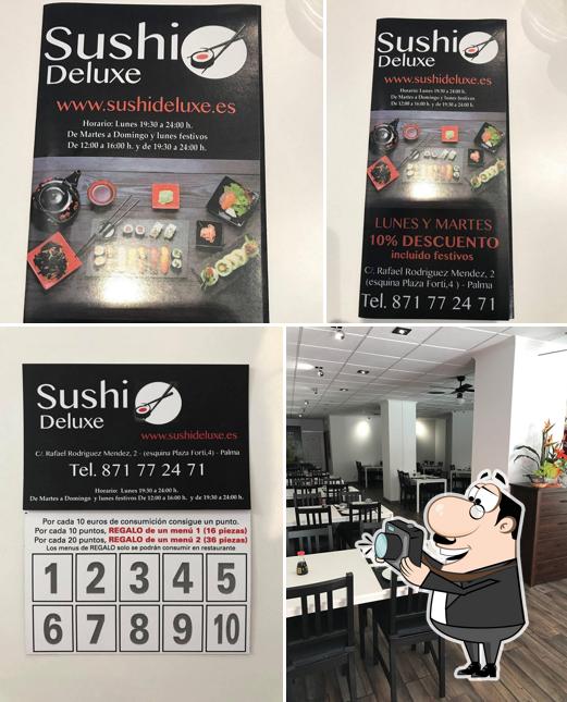 Here's a photo of Sushi Deluxe
