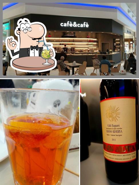 Tra le varie cose da Cafè & Cafè. PD si possono trovare la bevanda e interni