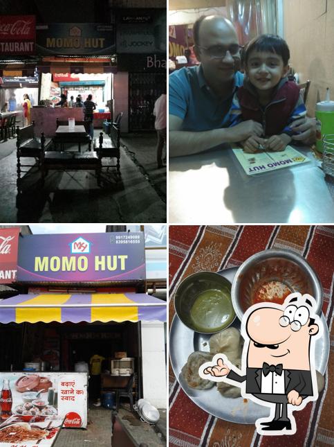 The interior of Momo Hut