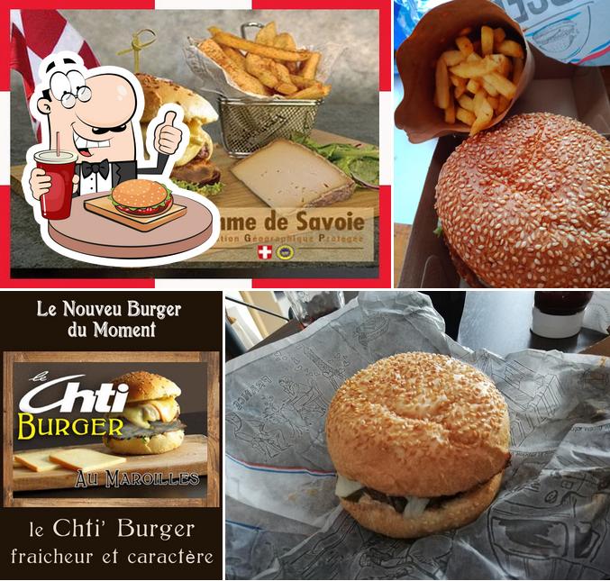 Les hamburgers de Rapizza - Pizzas artisanales & Burgers gourmands will satisferont différents goûts