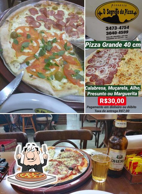 Try out pizza at O Segreto da Pizza
