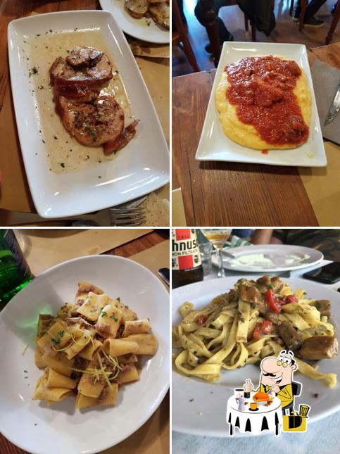 Platti al Osteria del Mulino