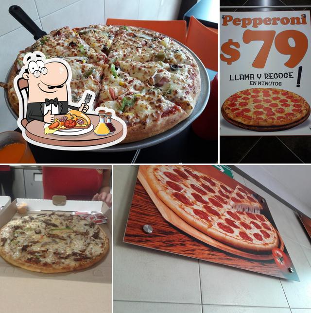 Try out pizza at Pizzas Los Cuates