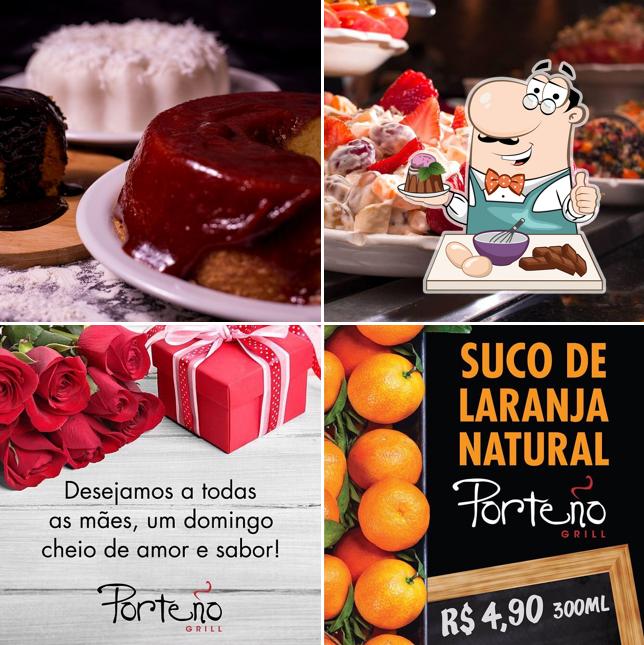 Não esqueça de experimentar uma sobremesa no Porteño Grill