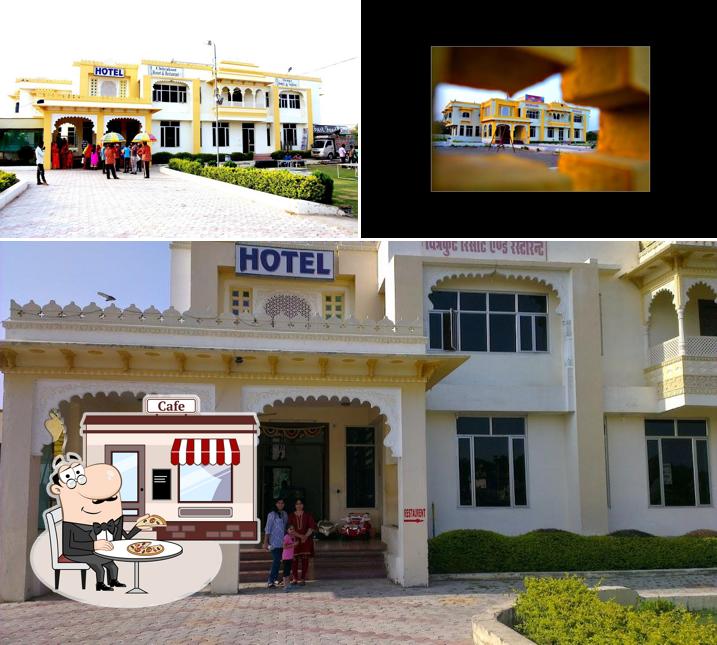 The exterior of Chitrakoot Resorts and Restaurant