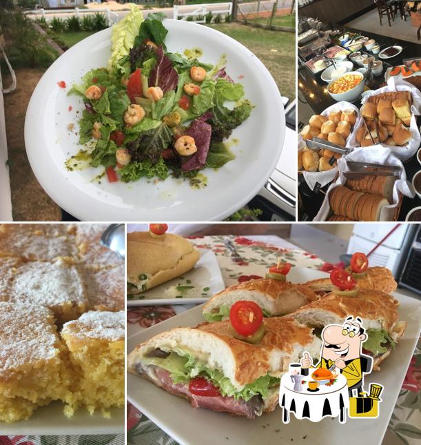Platos en Café Lobo