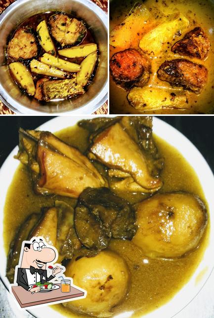 Food at Guru's Restaurant