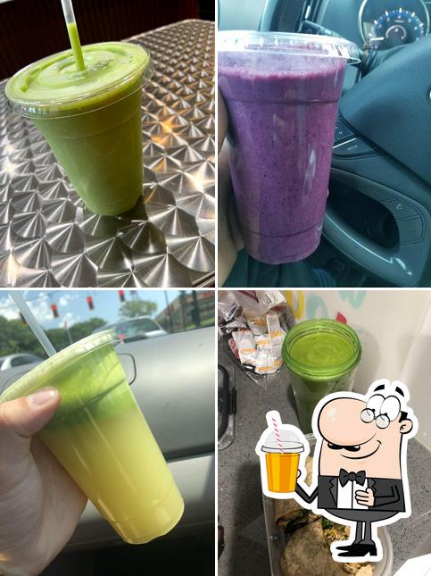 Check out different drinks offered by Jojo’s Juice Bar and Grill