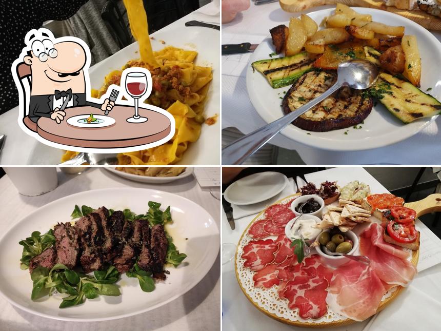 Platti al Osteria l'Amorosa