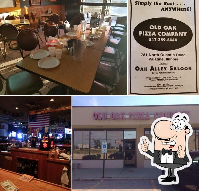 Old Oak Pizza Co in Palatine Restaurant menu and reviews