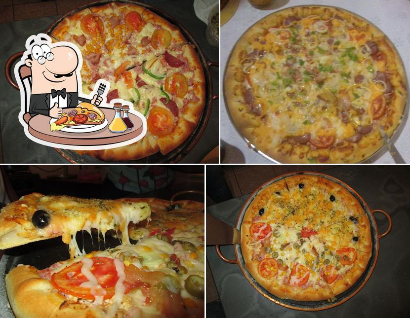 Experimente pizza no Pizzaria Italiana