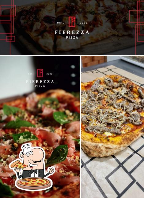 Peça pizza no Fierezza Pizza