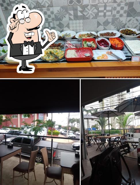 O interior do Memphis Bar e Cozinha