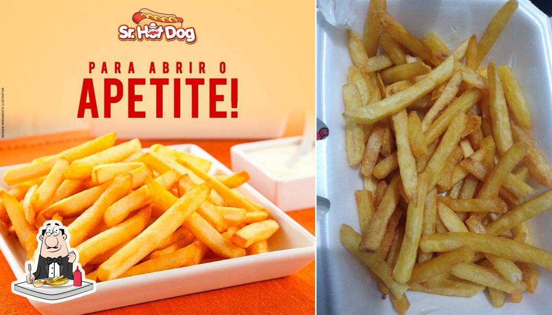 Experimente fritas no Sr Hot Dog - Av. Arthur Thomas