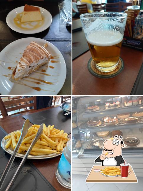 Batata frita em Scallet Restaurante e Pizzaria
