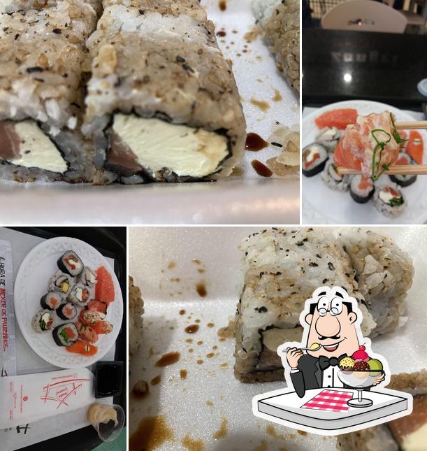 Sushi Central oferece uma escolha de sobremesas