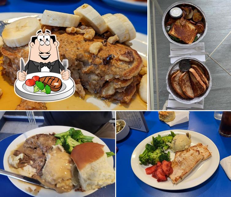 Pick meat dishes at Monty's Blue Plate Diner