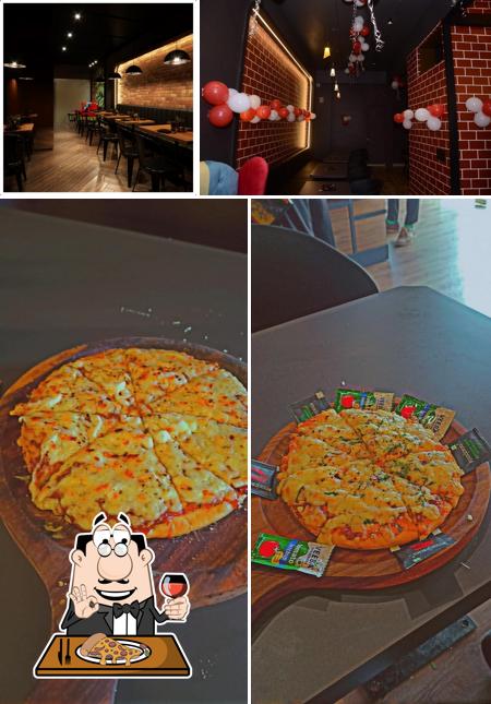 Order pizza at Cafe Alexa