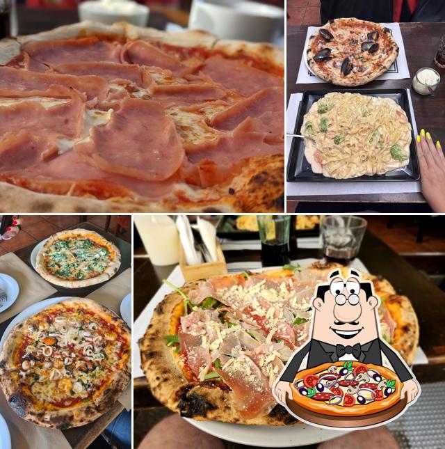 Get pizza at Pizzeria Daccapo