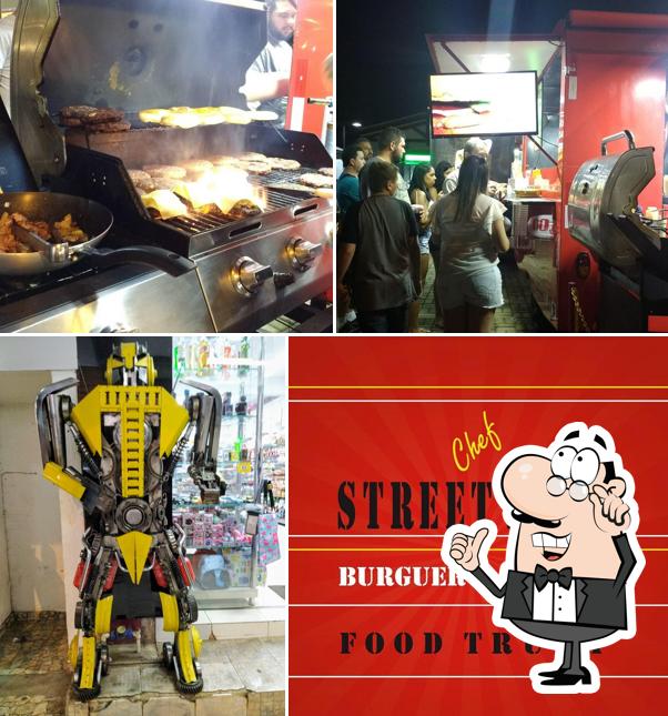 O interior do Chef Street Food