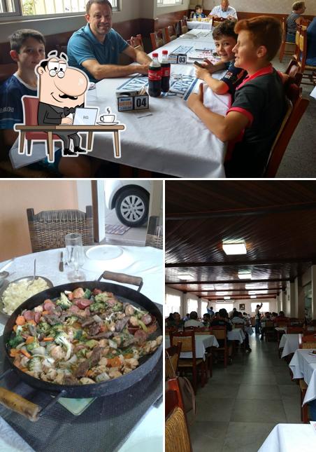 O interior do Churrascaria Paloschi