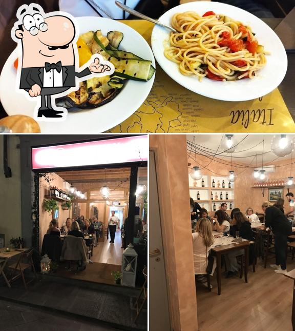 La foto di interni e cibo da Ristorante Via Palmieri