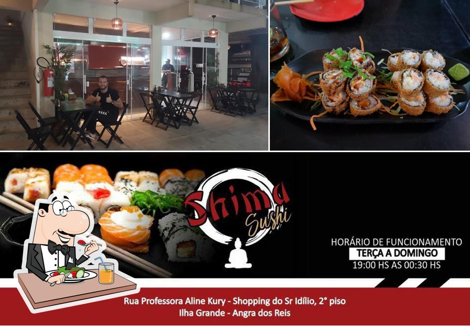 The picture of Shima Sushi’s food and interior