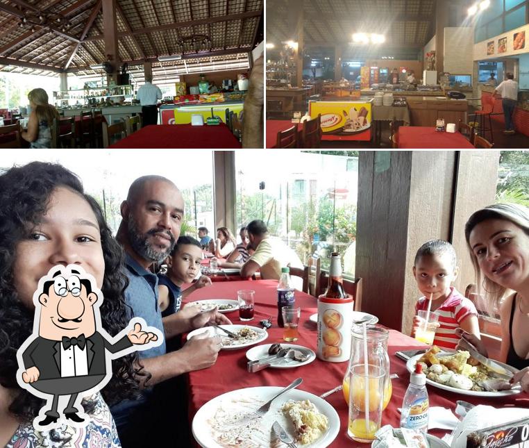 O interior do Churrascaria Gaúcho