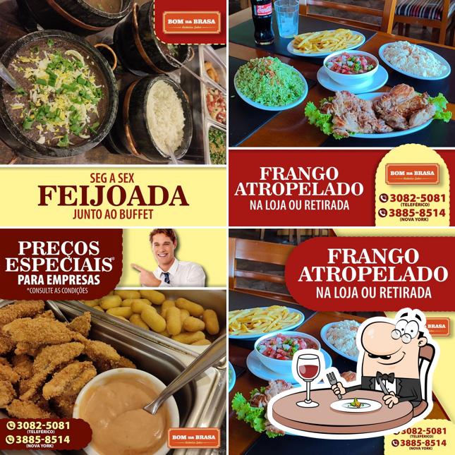 Comida em Bom na Brasa