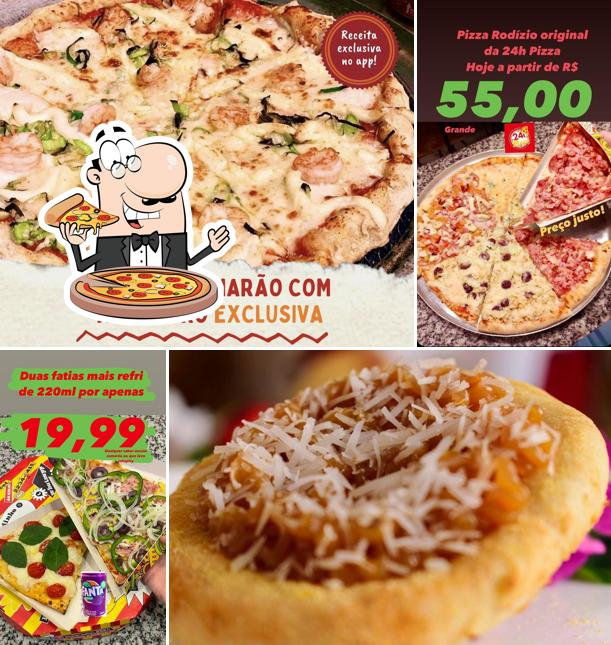 Escolha diversos tipos de pizza