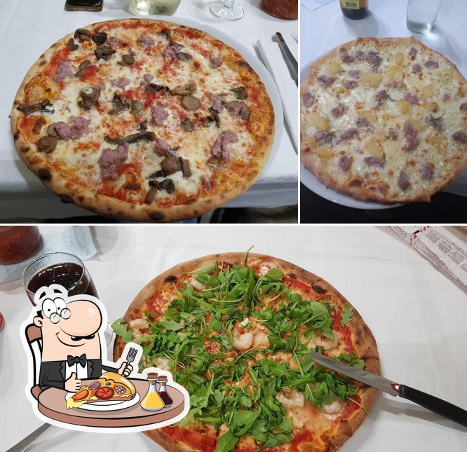 Scegli una pizza a Pizzeria Rockfeller