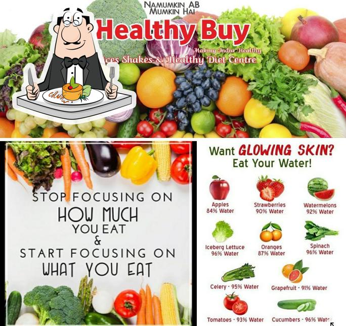 Food at HEALTHY BUY- Natural weightloss Center Best Healthy Natural and Fresh Weightloss Juices and Diet Food in Gurugram