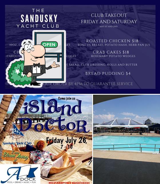 sandusky yacht club menu specials