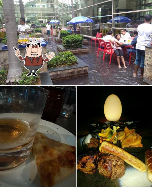 Food at Sunset Grill
