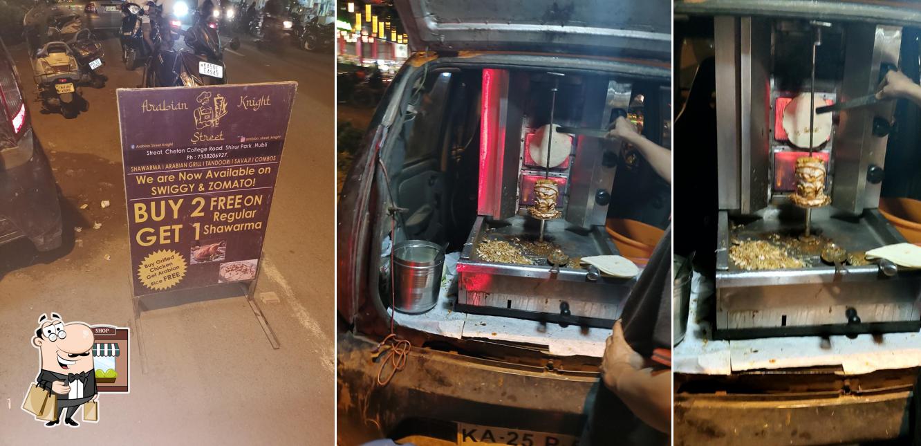 Arabian Street knight shawarma centre