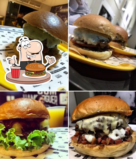 Peça um hambúrguer no Bocão Gourmet Burguer