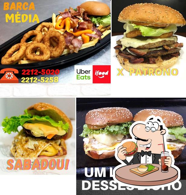 Peça um hambúrguer no Dogão Chapa Quente Hamburgueria