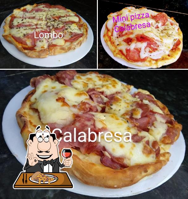 Peça pizza no Panificadora Santa Rita