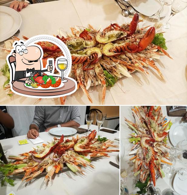 Prenez des fruits de mer à Trattoria Le Stelle