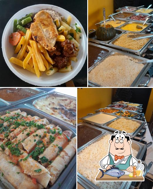 Salmão grelhado em Restaurante Dicasa