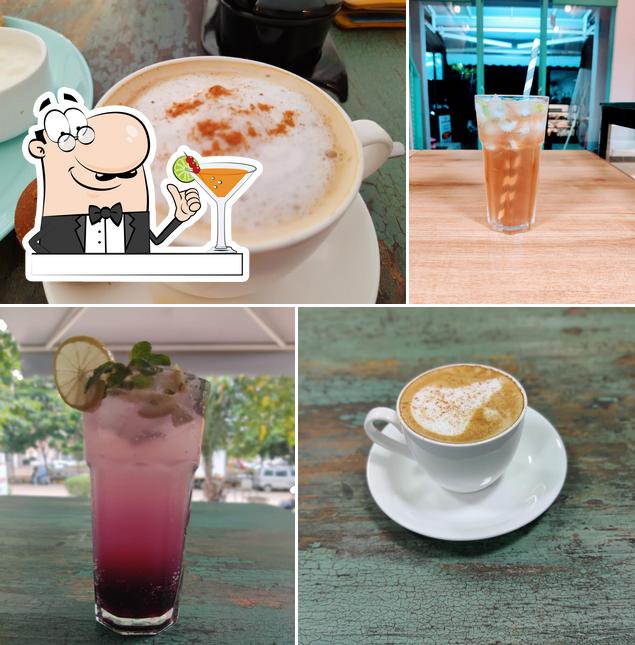 Try a drink from the menu