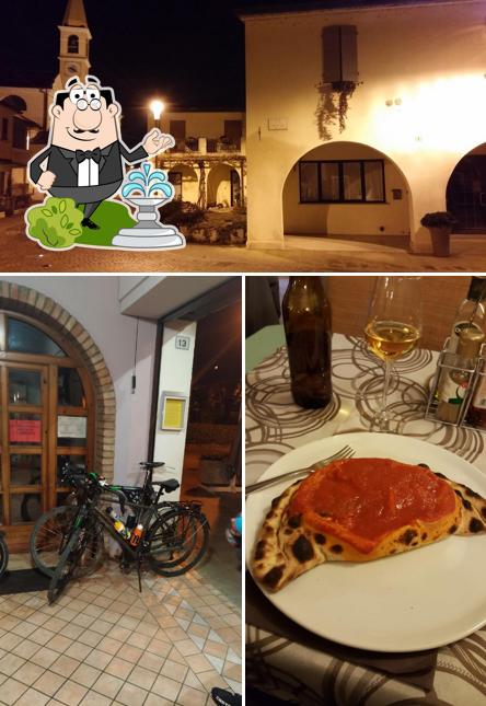 Goditi la vista dall'area esterna di Pizzeria Pino S.N.C. di Gorghetto Mara e Ivan