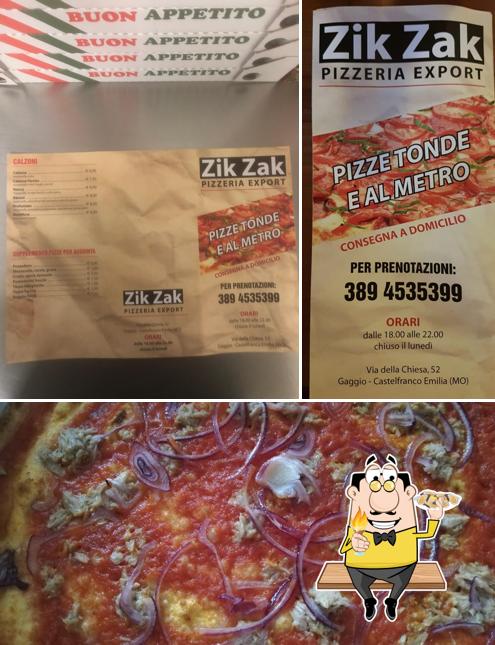 Prova la cucina di mare a Pizzeria export zik zak