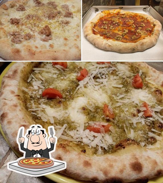 A Quella Buona, puoi ordinare una bella pizza