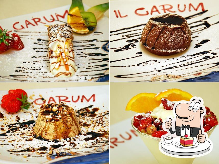Il Garum offre un'ampia selezione di dolci