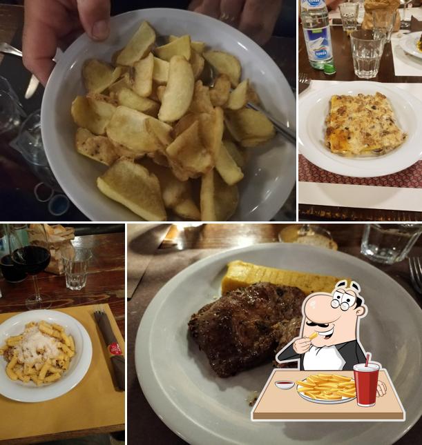 Patatine fritte al Osteria Due Spade